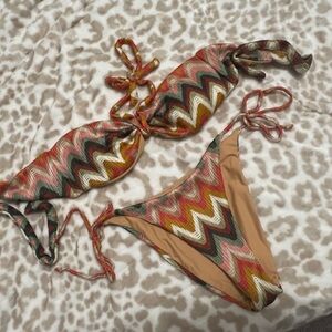 Skatie Multicolor Bikini Set